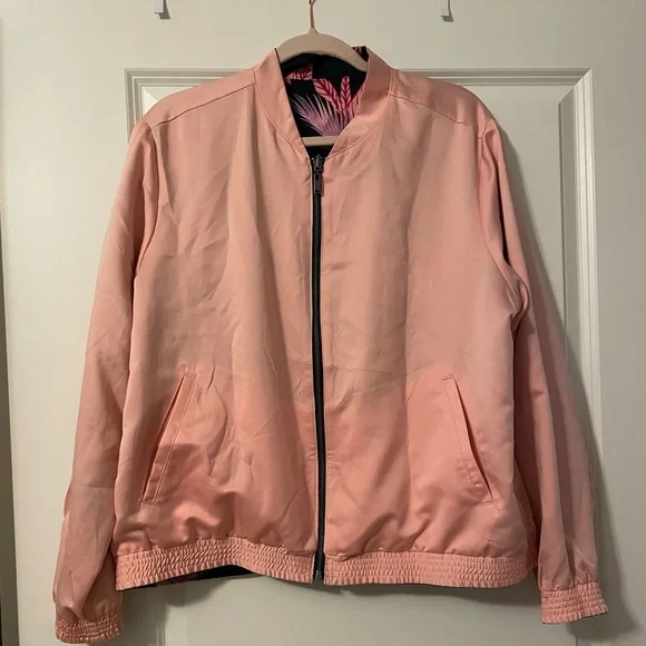 Reversible Satin Bomber Jacket - Picture 3 of 3